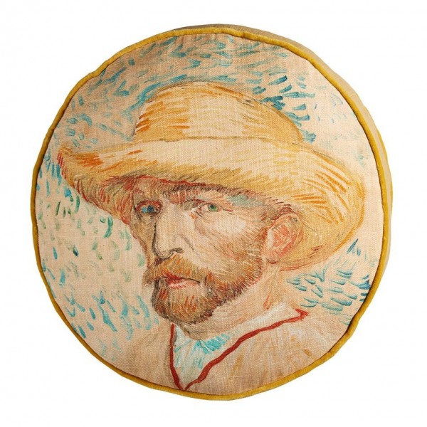 Van Gogh Sierkussen Zelf Portret, Naturel