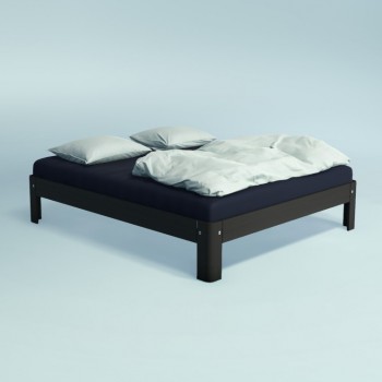 Auping Bed Auronde 1500, Midnight Black Oak