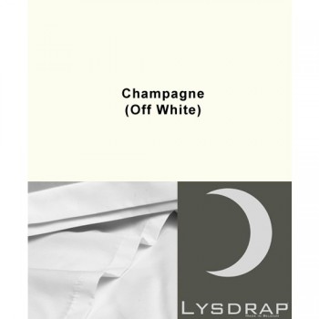 Lysdrap Lakenset Perkaal (400TC), Champagne