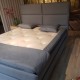 EcoLife Boxspring Eco Comfort 180 x 210, Ice Blue **Showroommodel Maastricht**